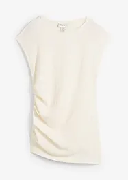 Maglia in crêpe operato, bonprix