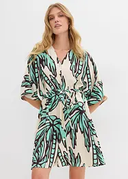 Miniabito con maniche a kimono in viscosa fluente, bonprix
