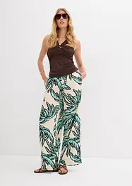 Pantaloni larghi in viscosa fluente, bonprix