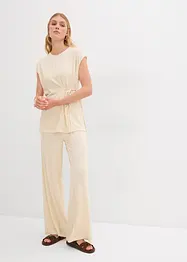 Maglia lunga con laccetti da annodare, bonprix