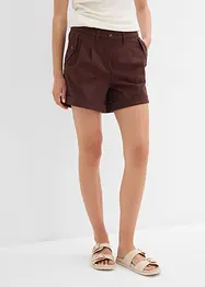 Shorts in twill a vita alta, bonprix