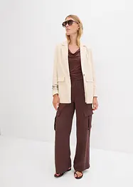 Pantaloni cargo in misto lyocell fluente, bonprix