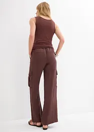 Pantaloni cargo in misto lyocell fluente, bonprix