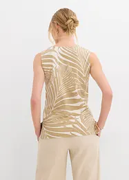 Top con spacchi laterali, bonprix