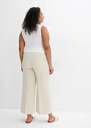 Pantaloni culotte in misto viscosa fluente, bonprix