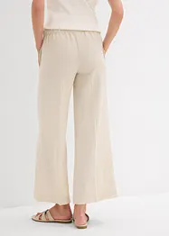 Pantaloni culotte in misto viscosa fluente, bonprix