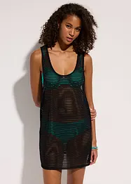 Top lungo trasparente copricostume, bonprix