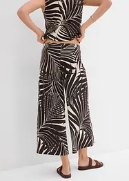 Pantaloni culotte in misto viscosa morbido, bonprix