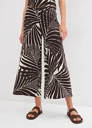 Pantaloni culotte in misto viscosa morbido, bonprix