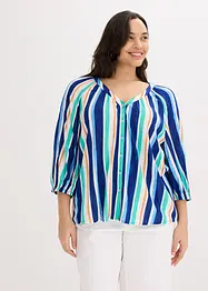 Blusa in viscosa strutturata, bonprix