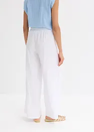 Pantaloni a palazzo in misto viscosa fluente, bonprix