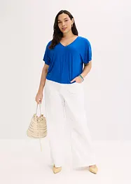 Maxi maglia in misto viscosa morbido, bonprix