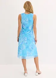 Abito midi con mesh, bonprix