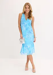 Abito midi con mesh, bonprix