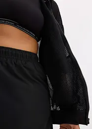 Giacca sportiva oversize in mesh trasparente, bonprix