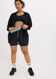 Giacca sportiva oversize in mesh trasparente, bonprix