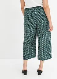 Pantaloni culotte fantasia, bonprix