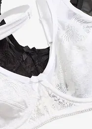 Reggiseno minimizer con spalline imbottite (pacco da 2), bonprix