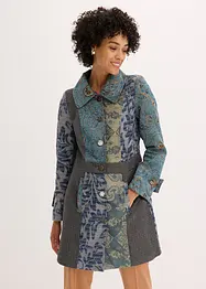 Cappotto corto dal design jacquard elaborato, bonprix