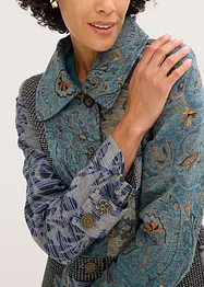 Cappotto corto dal design jacquard elaborato, bonprix