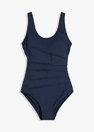 Costume intero con pieghe decorative e effetto modellante leggero, bonprix