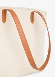 Borsa shopper in tela, bonprix