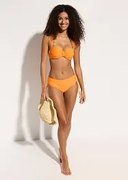 Bikini a balconcino con spalline aggiuntive da legare al collo (set 2 pezzi), bonprix