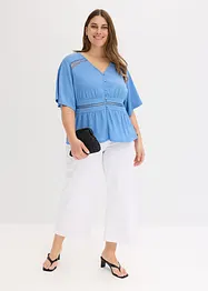 Tunica con pizzo, bonprix