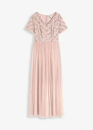 Abito lungo con paillettes, bonprix