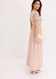 Abito lungo con paillettes, bonprix