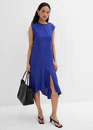 Abito midi asimmetrico in fine viscosa, bonprix