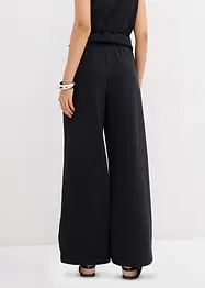 Pantaloni larghi in piquet, bonprix