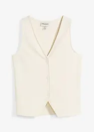 Gilet comodo in maglia punto Roma, bonprix