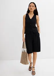 Gilet comodo in maglia punto Roma, bonprix
