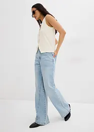 Gilet comodo in maglia punto Roma, bonprix