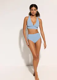 Bikini a bustier con spalline incrociate (set 2 pezzi), bonprix