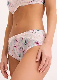 Slip alto con effetto lucido (pacco da 2), bonprix