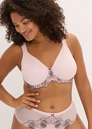 Reggiseno minimizer con ricami delicati, bonprix