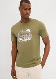 T-shirt in puro cotone biologico, bonprix