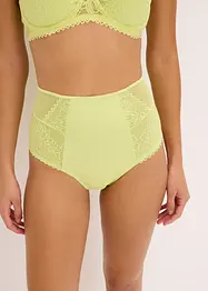 Slip a vita alta con pizzo delicato, bonprix