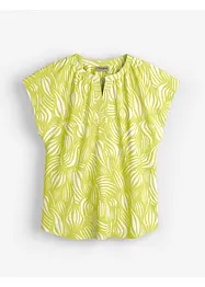 Maglia serafino in misto viscosa morbido, bonprix