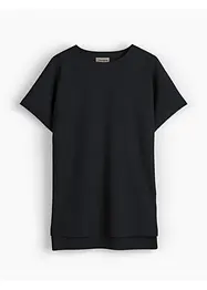 T-shirt asimmetrica in jersey di cotone pesante, bonprix