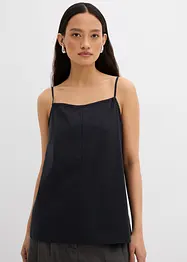 Top svasato con spalline sottili, bonprix