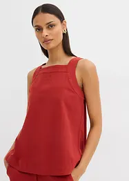 Blusa in misto viscosa con particolare annodato dietro, bonprix