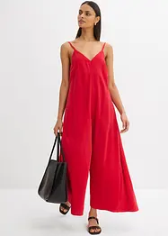 Tuta elegante in misto viscosa con spalline regolabili, bonprix