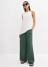 Top lungo in misto cotone elasticizzato, bonprix