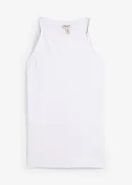 Top lungo in misto cotone elasticizzato, bonprix