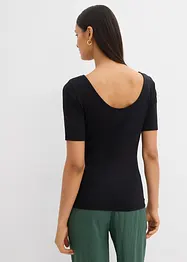 T-shirt in fine viscosa, bonprix