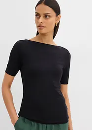 T-shirt in fine viscosa, bonprix