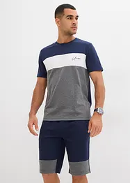 T-shirt e bermuda in felpa (set 2 pezzi), bonprix